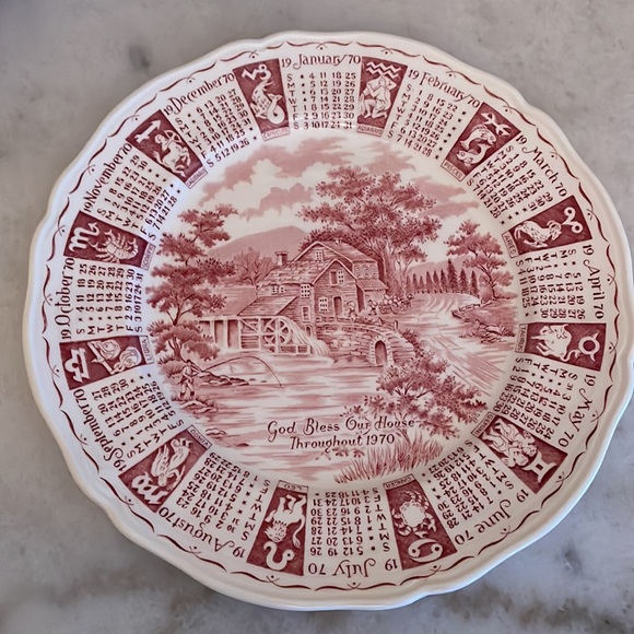 Other - Alfred Meakin god bless our house 1970 plate